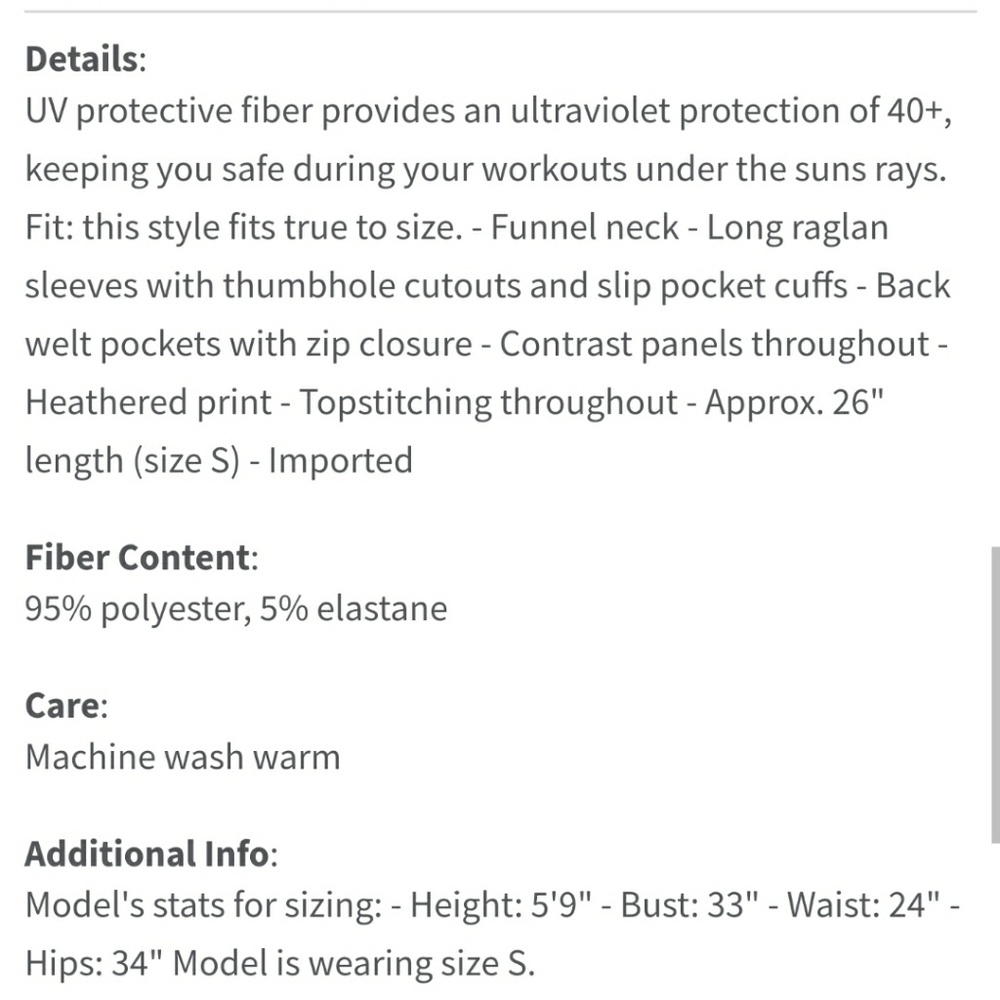 HPE heathered stretch pullover - Picture 4 of 6